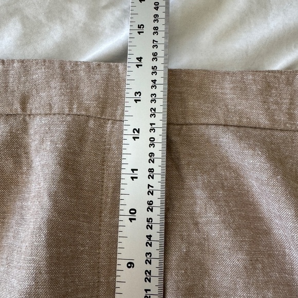 Old Navy Women's Linen Blend Beige/Tan Walking High-Rise Shorts Size XXL Beach - Picture 11 of 14